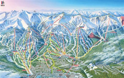 Breckenridge Ski Map