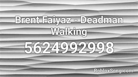 Brent Faiyaz Roblox ID