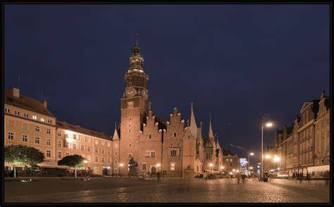 Breslau at Night
