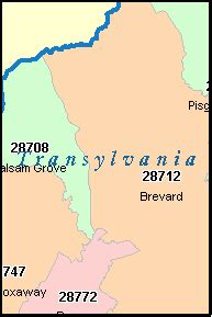 Brevard County FL Zip Code Map