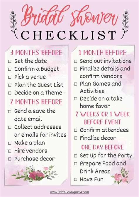 Bridal Shower Agenda Template: A Complete Guide For 2023