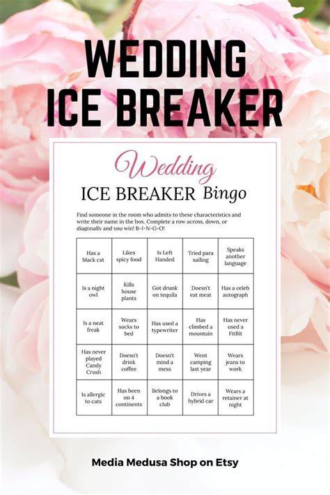 Bridal Shower Icebreakers