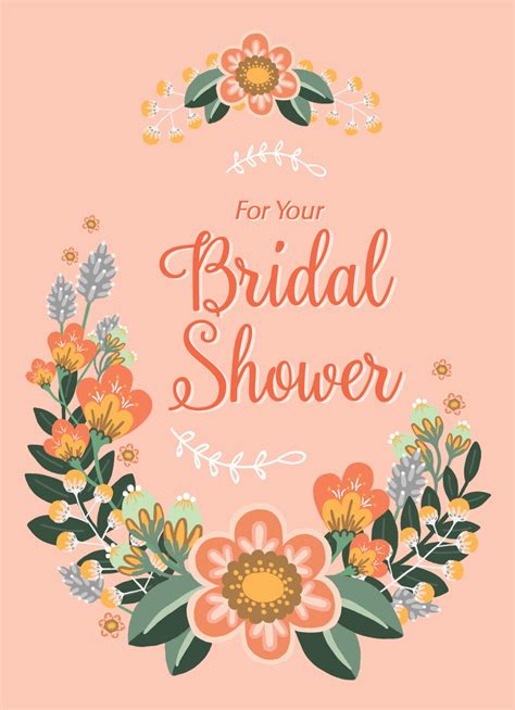 Bridal Shower Printable Card