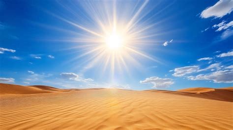 Bright Desert Sun