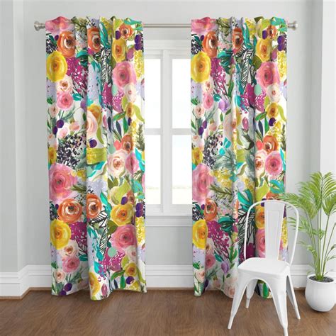 Bright Patterned Curtains