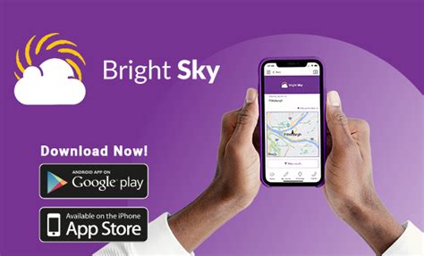 Bright Sky App features