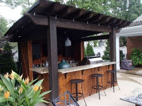 Backyard bar google search backyard bar, diy outdoor bar, rustic