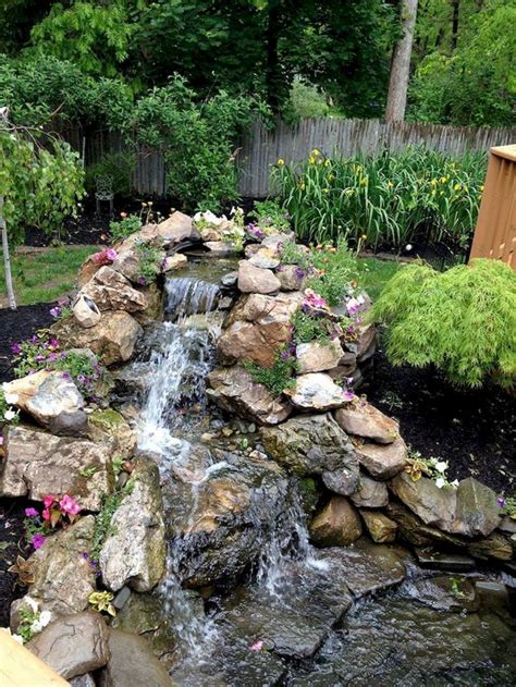 20+ Modern Diy Garden Pond Waterfall Ideas For Backyard COODECOR