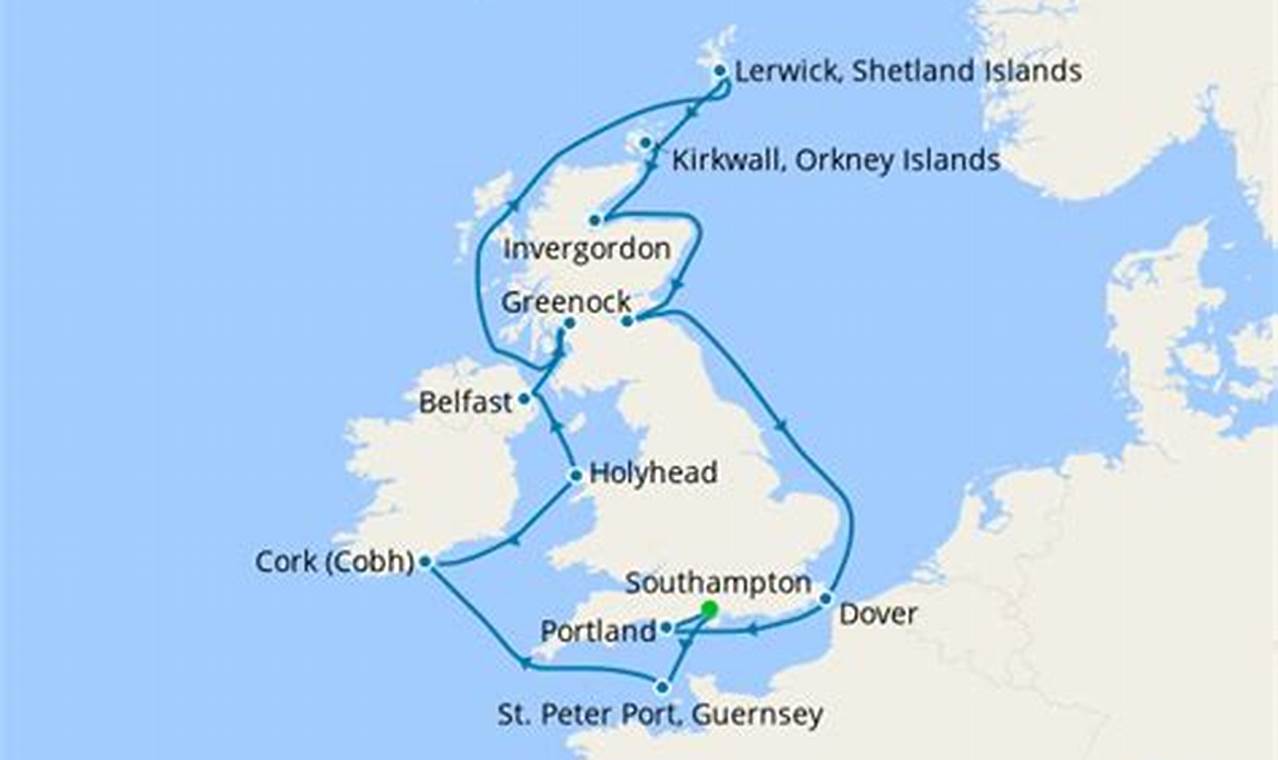 British Isle Cruises From Southampton 2024