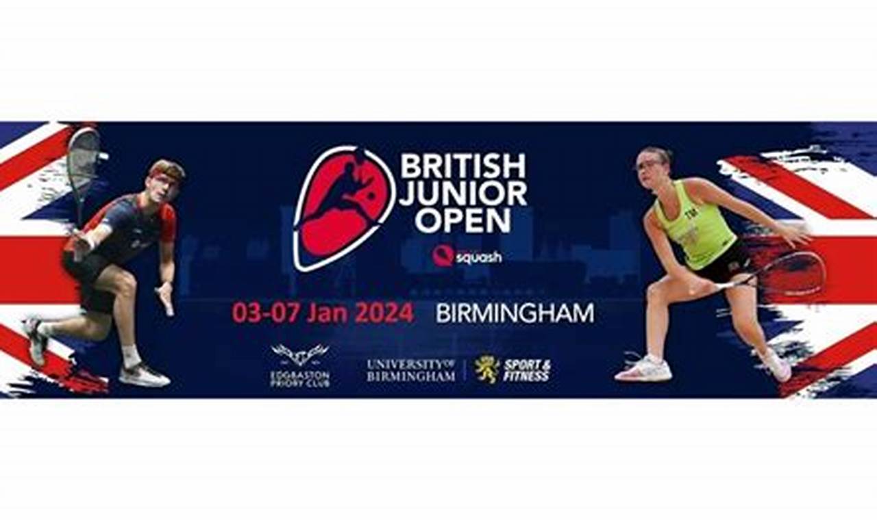 British Junior Open Squash 2024