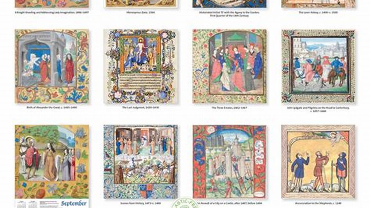 British Library Calendar 2024