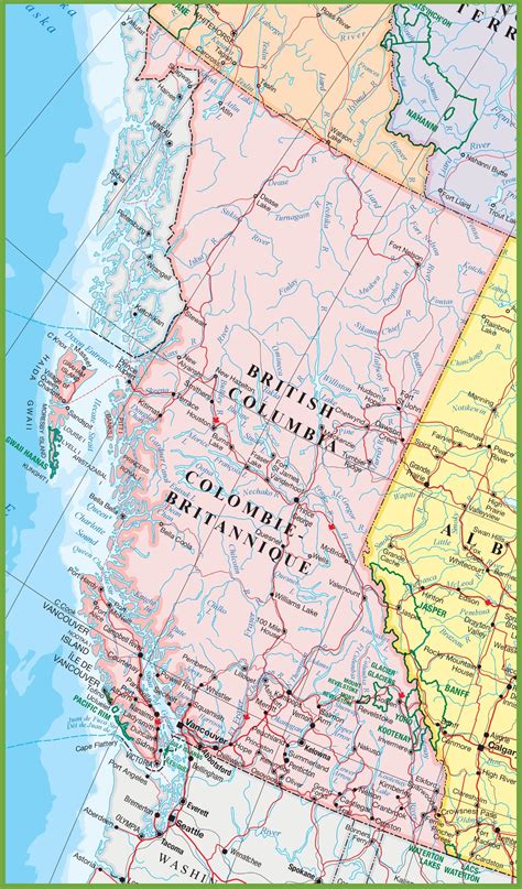 British Columbia Maps & Facts World Atlas