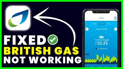 British Gas app not showing usage