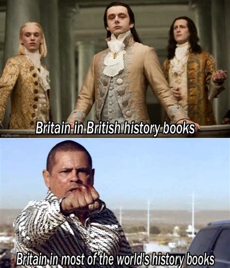 British In History Books Meme