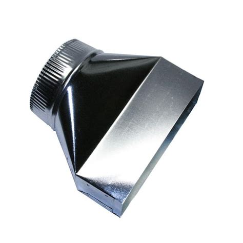 Broan-NuTone 3-1/4 in. x 10 in. Rectangular to 6 in. Round 