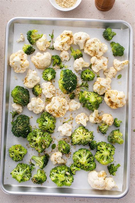 Broccoli florets ready to be cooked