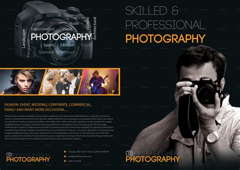 Photography Brochure Examples 18+ in Word PSD AI EPS Vector