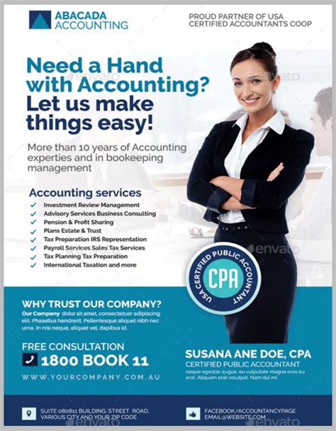 Accounting Services Brochure Brochure Template