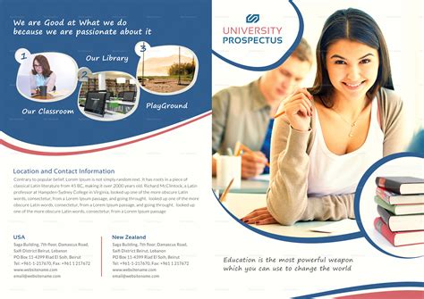 College Recruitment TriFold Brochure Template AD, , sponsored, Tri