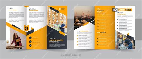 Corporate Bi Fold Brochure Design Free PSD Template GraphicsFamily