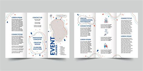Event and Artistic Tri Fold Brochure Design Template in PSD, Word