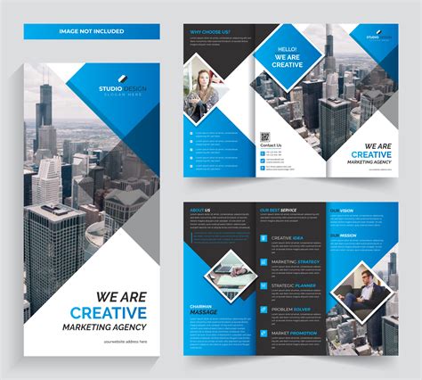 Brochures design templates