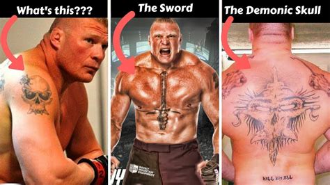 Brock Lesnar Chest Tattoo Removed