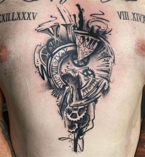 Broken Clock Tattoos