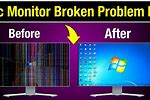 Broken Computer Desktop Computer Screen Broken How to Fix