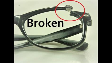 Broken Eyeglass Frames