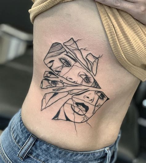 Broken Mirror Tattoo