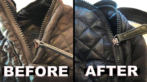 Broken Zipper Repair on a Jacket