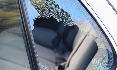 Broken car window cover claim