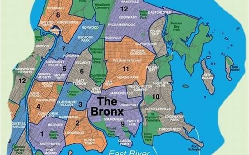 Bronx Map