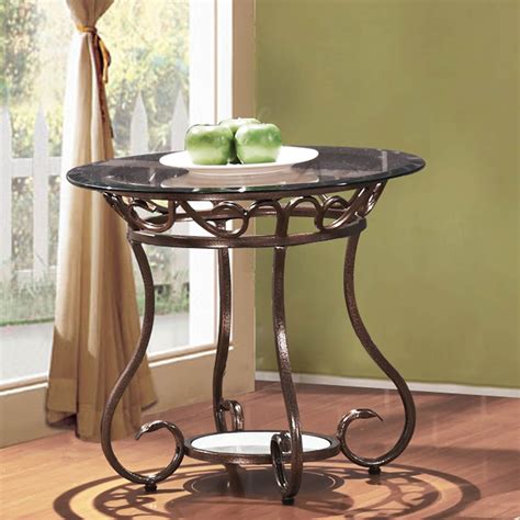 Bronze Metal End Tables