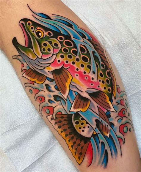 Brook Trout Tattoo