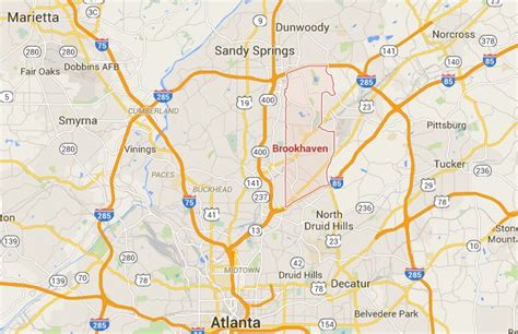 City of Brookhaven GA District 2 Map