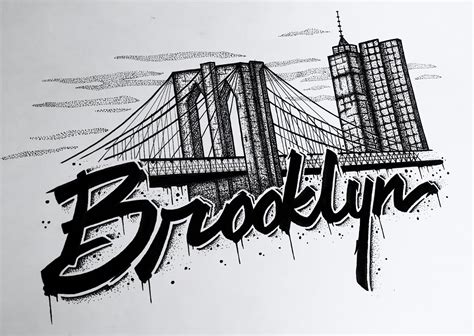 Brooklyn Tattoos Designs / Brooklyn Name Tattoo Designs