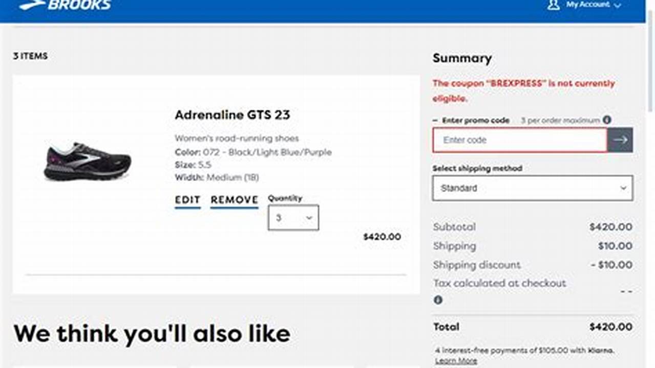 Brooks Shoe Promo Code 2024