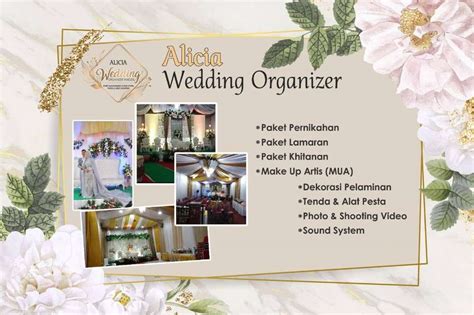 Brosur Wedding Organizer