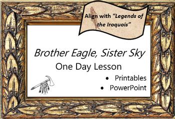 Introducing Brother Eagle Sister Sky Worksheets