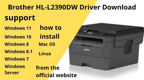 Rev Up Your Printing Game with the Latest Brother HL-L2390DW Software Download