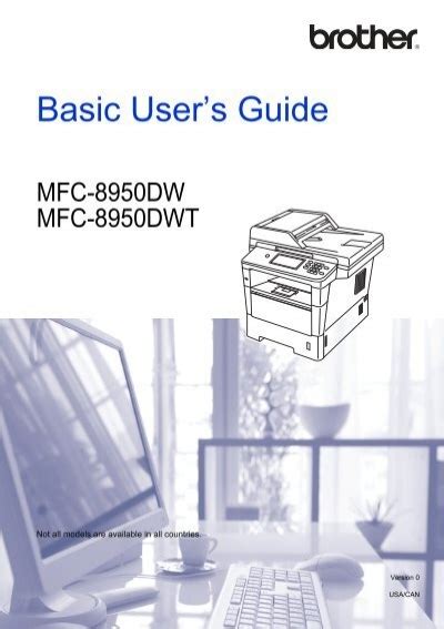 Brother MFC-8950DW Driver: Complete Installation Guide