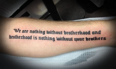 Dark Brotherhood themed tattoo done by Dusty at Zen Tattoo
