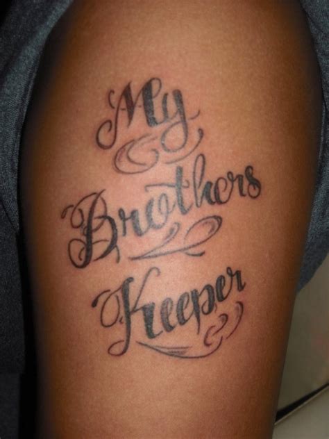 50 Best My Brother’s Keeper Tattoos, Ideas & Meanings