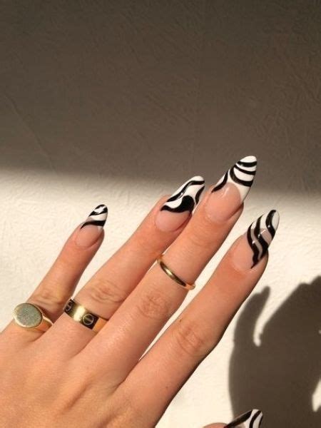 Brown Zebra Nails Aesthetic: The Trending Nail Art Of 2023