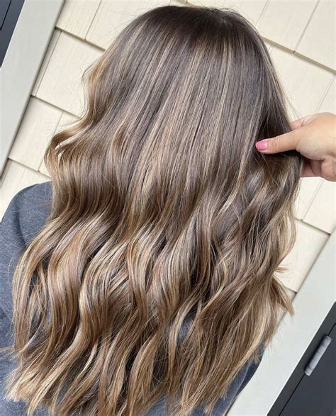 Brown Hair with Subtle Highlights