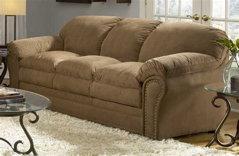 Brown Microfiber Sofa