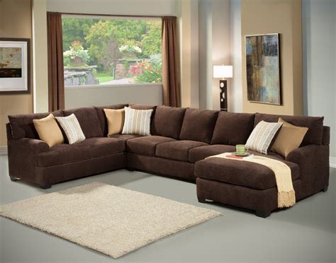 Brown Sectional Sofa