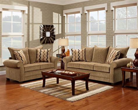 Brown Sofa Set